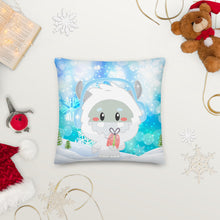 Load image into Gallery viewer, IT IS CHRISTMAS YETI - Premium Pillow