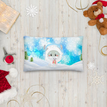 Load image into Gallery viewer, IT IS CHRISTMAS YETI - Premium Pillow