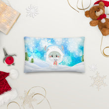 Load image into Gallery viewer, IT IS CHRISTMAS YETI - Premium Pillow