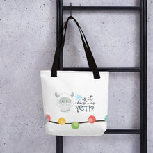 Load image into Gallery viewer, IT IS CHRISTMAS YETI - Tote bag