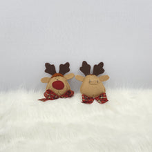 Load image into Gallery viewer, Christmas Brooch Claus, Snow, Reindeer, Elf and Ginger  - Tree Ornaments