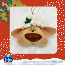Load image into Gallery viewer, Cute Heart Faces - Tree Ornaments
