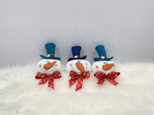 Load image into Gallery viewer, Christmas Brooch Claus, Snow, Reindeer, Elf and Ginger  - Tree Ornaments