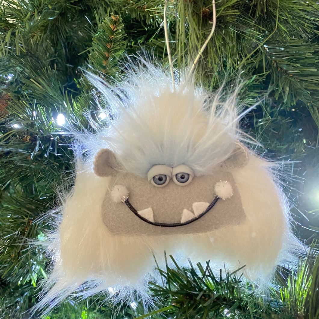 Heart Yeti - Tree Ornaments