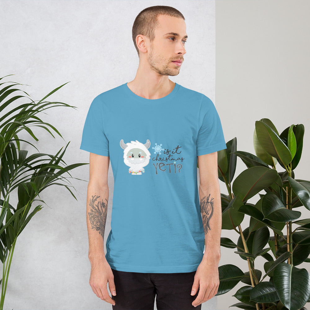 IT IS CHRISTMAS YETI V2 - Short-Sleeve Unisex T-Shirt